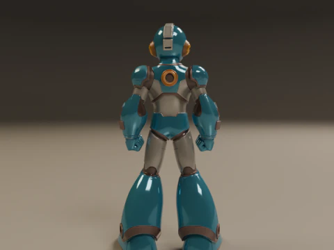 Mega Man 3D Print Model