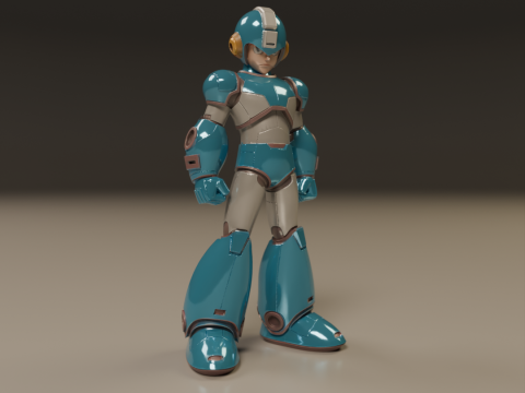 Mega Man 3D 打印模型