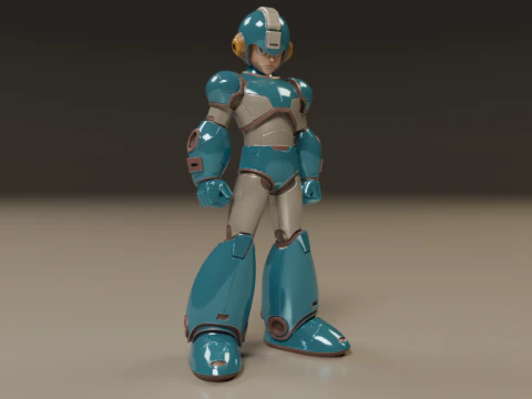 Mega Man 3D Print Model