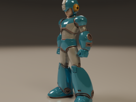 Mega Man 3D 打印模型