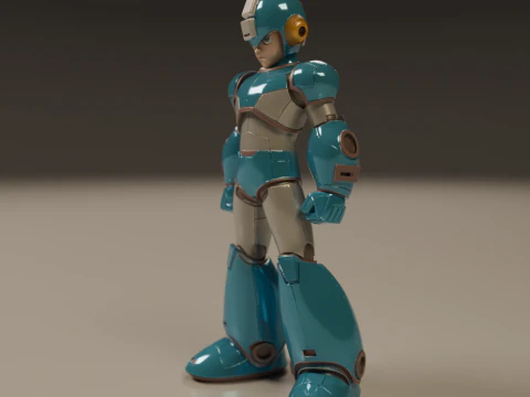 Mega Man 3D Print Model