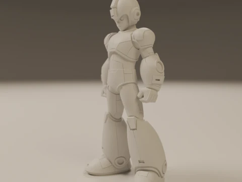 Mega Man 3D Print Model