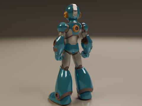 Mega Man 3D 打印模型