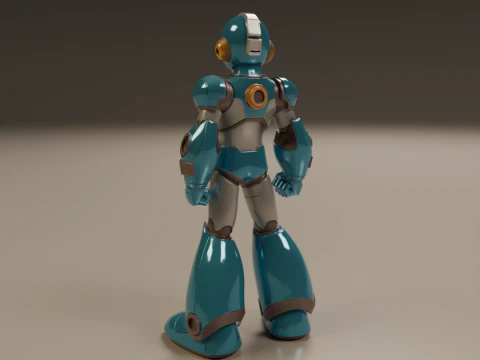 Mega Man 3D Print Model