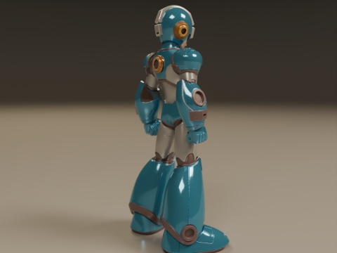 Mega Man 3D 打印模型