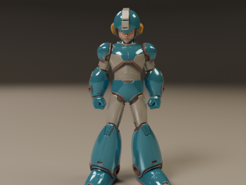Mega Man 3D 打印模型