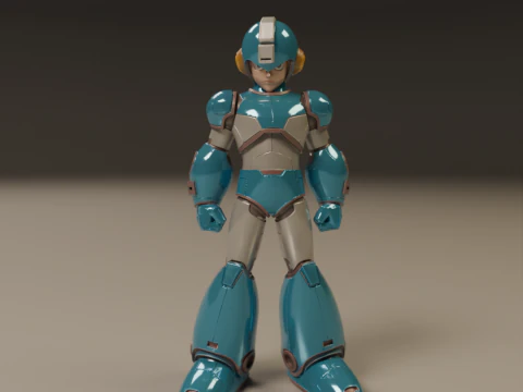 Mega Man 3D Print Model