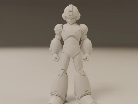 Mega Man 3D Print Model