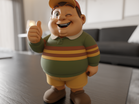 Nhonho 3D Baskı Modeli