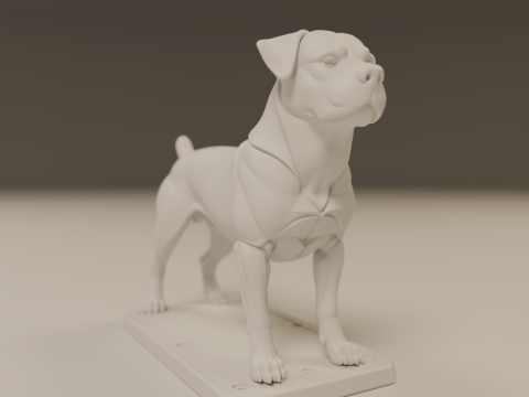 Rottweiler 3D 打印模型