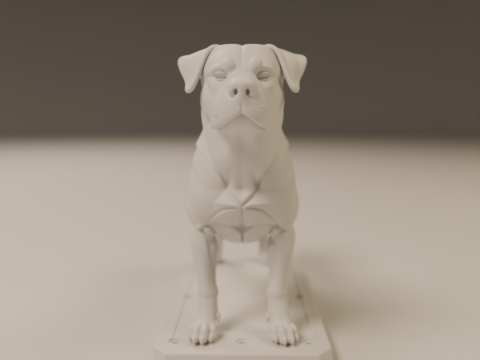 Rottweiler 3D 打印模型