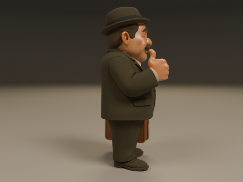 Senhor Barriga Modello di stampa 3D