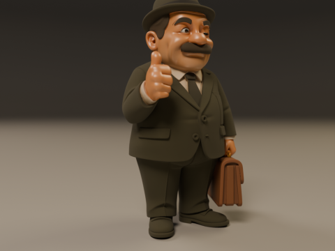 Senhor Barriga Modello di stampa 3D