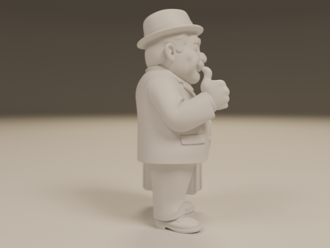 Senhor Barriga Modello di stampa 3D