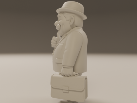 Senhor Barriga Modello di stampa 3D
