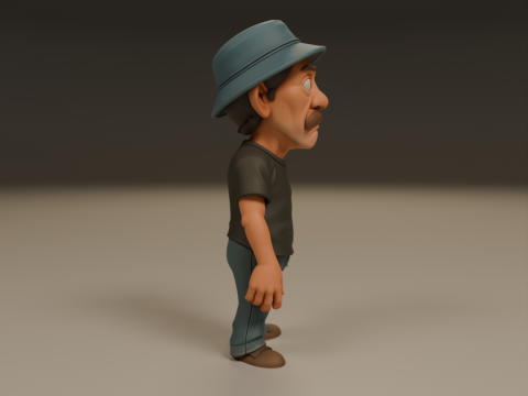 Don Ramon - Seu Madruga 3D Print Model