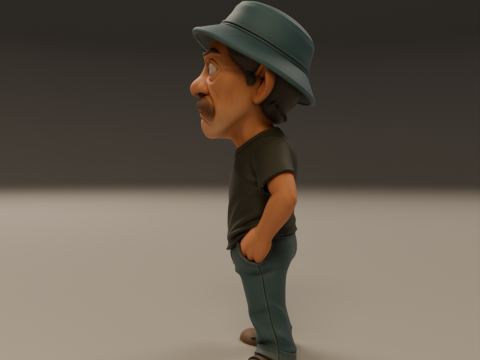 Don Ramon - Seu Madruga 3D Print Model