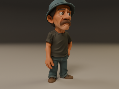 Don Ramon - Seu Madruga 3D Print Model