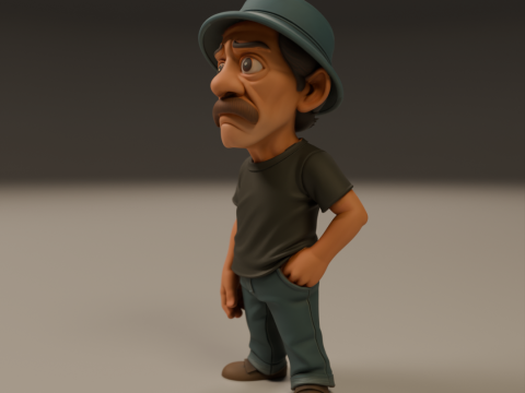 Don Ramon - Seu Madruga 3D Print Model