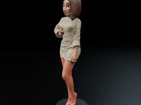 Colette Tatou 3D Print Model