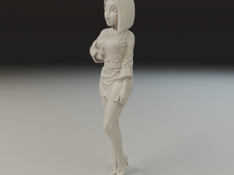 Colette Tatou 3D Print Model