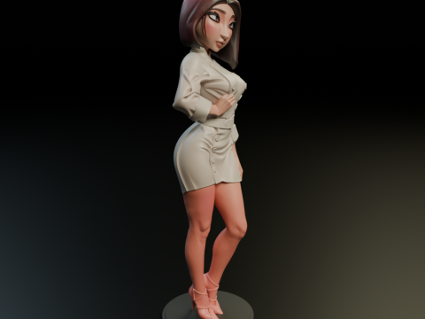 Colette Tatou 3D Print Model