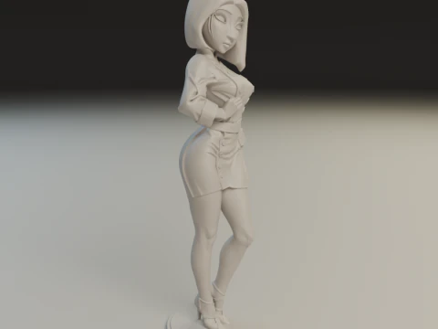 Colette Tatou 3D Print Model