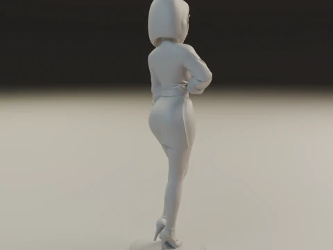 Colette Tatou 3D Print Model