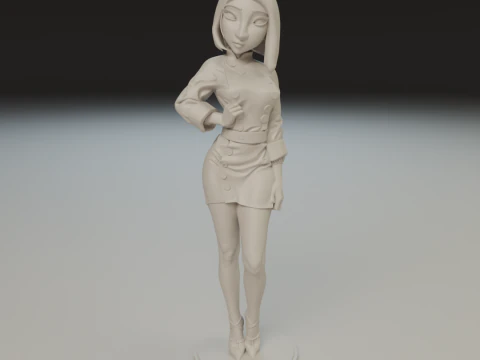 Colette Tatou 3D Print Model