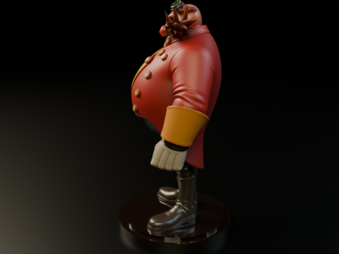 Doctor Eggman Robotnik Modelo de Impressão 3D