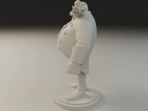 Doctor Eggman Robotnik 3D Print Model
