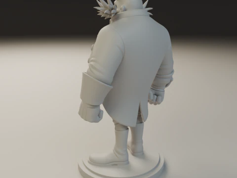 Doctor Eggman Robotnik 3D Print Model