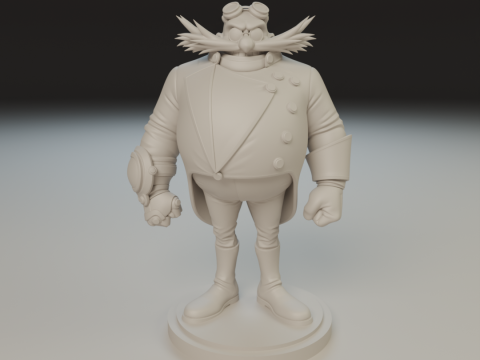 Doctor Eggman Robotnik Modelo de Impressão 3D