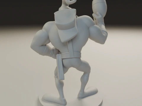 Earthworm Jim 3D Print Model