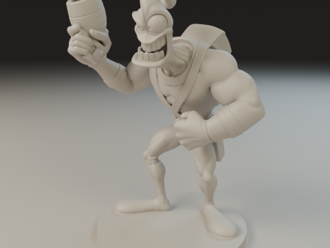 Earthworm Jim Model Cetak 3D