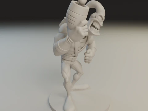 Earthworm Jim 3D Print Model