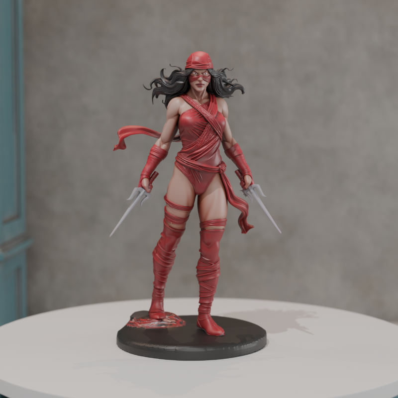 Elektra Natchios Modelo de Impressão 3D .c4d .max .obj .3ds .fbx .stl .blend 