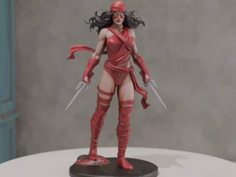 Elektra Natchios Modèles 3D en vedette