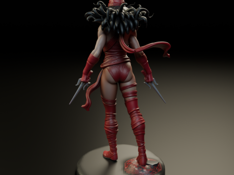 Elektra Natchios Modelo de Impressão 3D