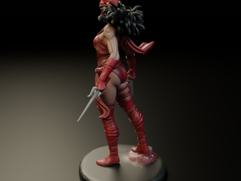 Elektra Natchios Modelo de Impressão 3D