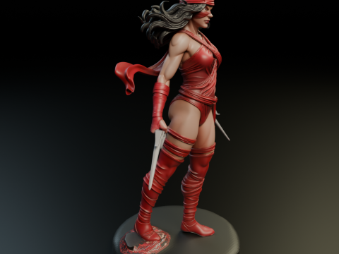 Elektra Natchios Modelo de Impressão 3D