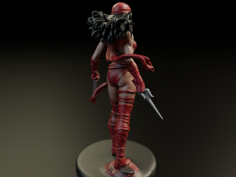 Elektra Natchios Modelo de Impressão 3D
