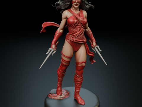 Elektra Natchios Modelo de Impressão 3D