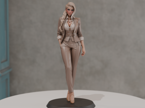Executive pinup 3D 프린트 모델