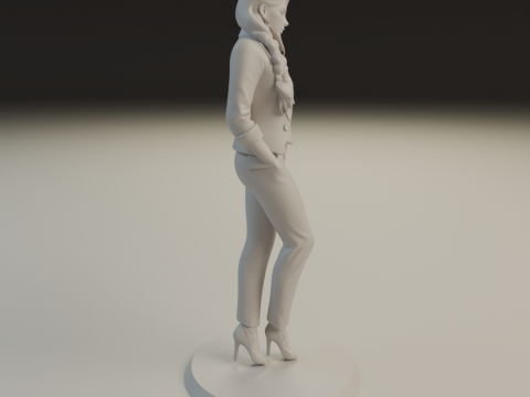 Executive pinup 3D 프린트 모델