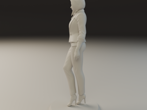 Executive pinup 3D 프린트 모델