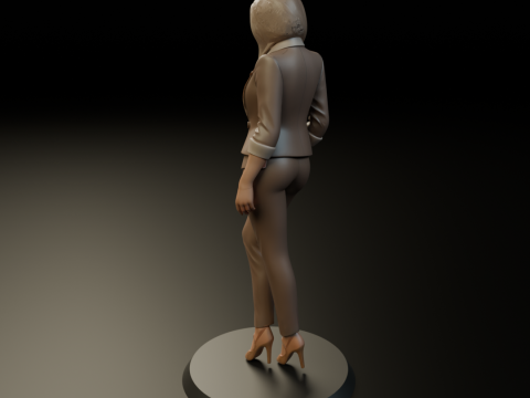 Executive pinup 3D 프린트 모델