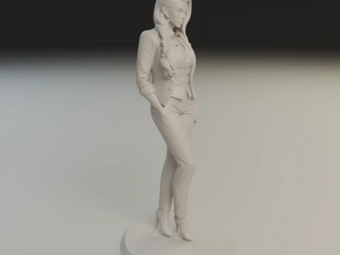 Executive pinup 3D Print Model