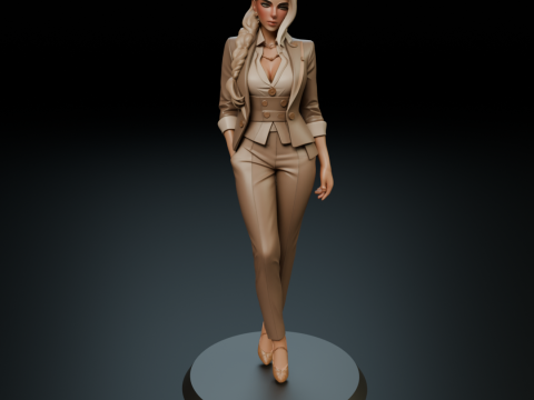 Executive pinup 3D 프린트 모델