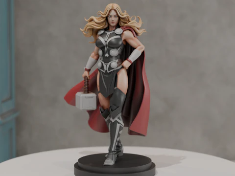 Jane Foster 3D Print Model